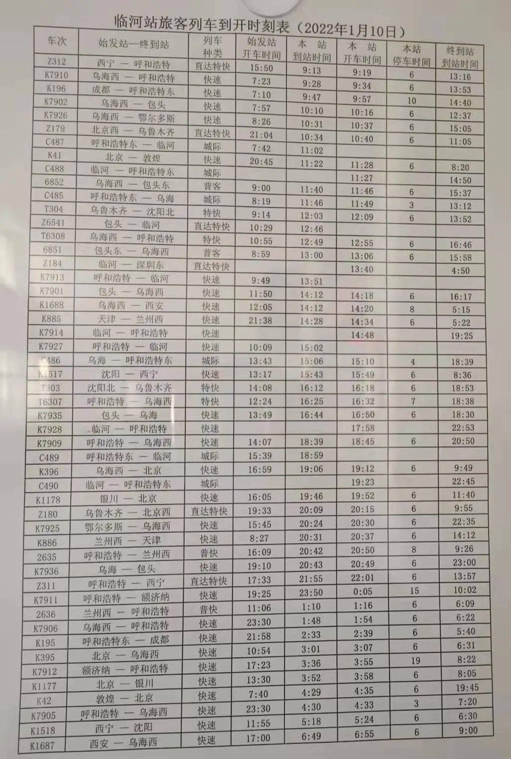 北京列車時刻表最新查詢及觀點論述