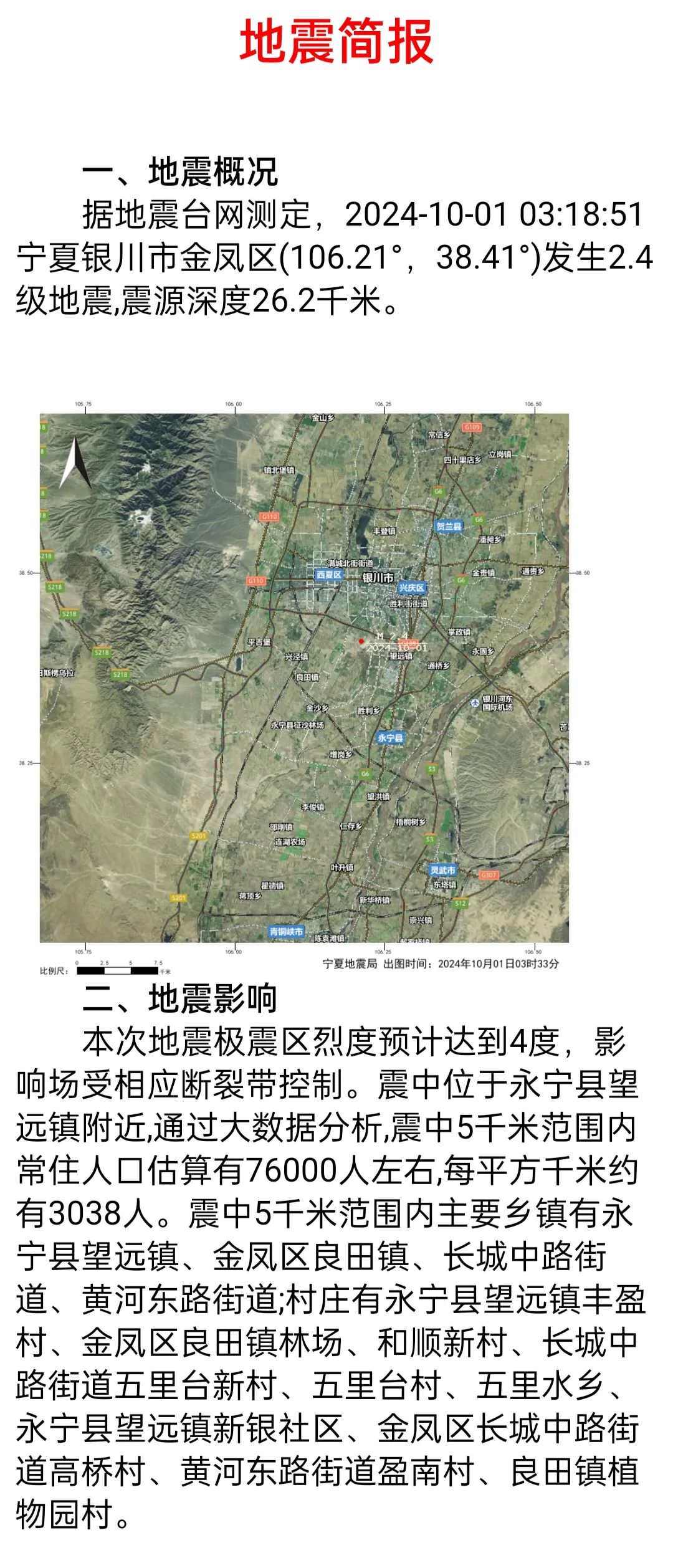金昌地震實時更新，最新消息與動態
