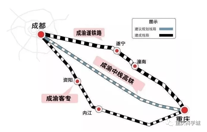 成渝中線高鐵最新進展，速度與友情的時代之旅