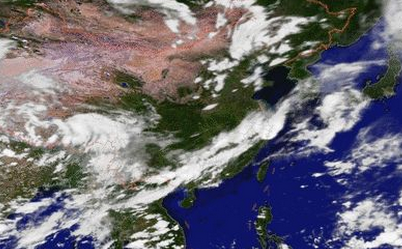 啟程探索，最新高清天氣衛星云圖，揭示自然奧秘與內心寧靜的旅程