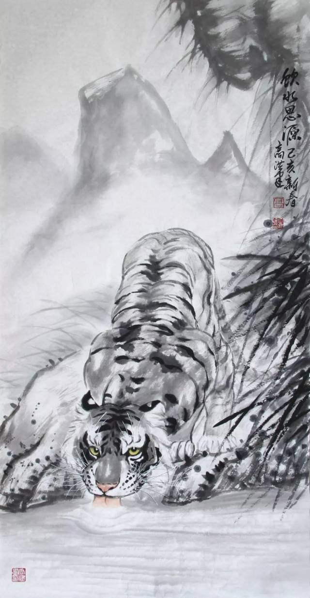 馬新華最新虎畫價格揭秘