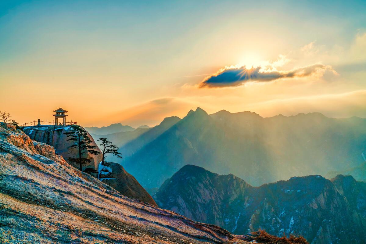 華山景區最新導游圖，探尋自然美景，尋覓內心平靜之旅